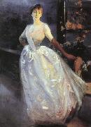 Paul-Albert Besnard Portrait of Madame Roger Jourdain oil